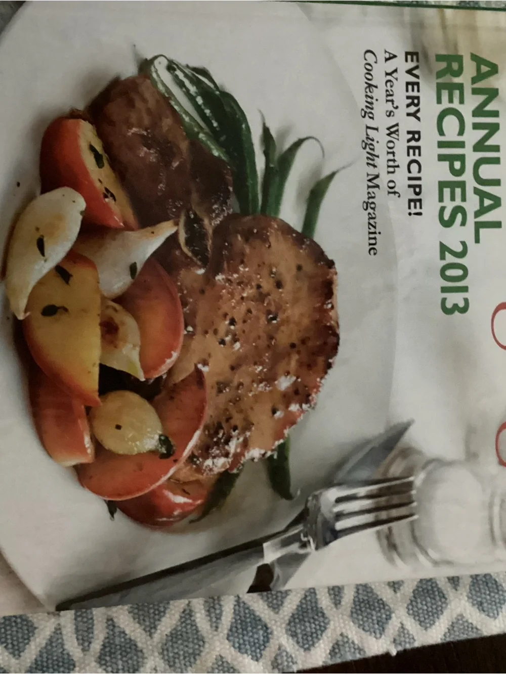 Annual Recipes 2013 Cookbook - White Cover